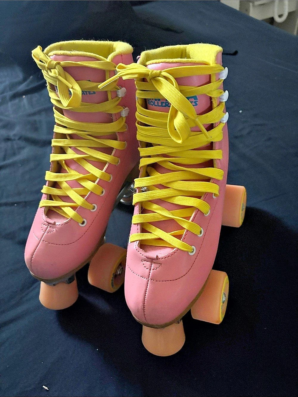 Impala Classic Roller Skates Pink & Yellow US 5